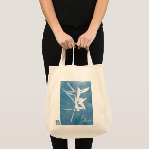 Olive Grove Natural Market Carrier Tote Tygkasse