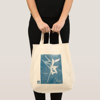 Olive Grove Natural Market Carrier Tote Tygkasse