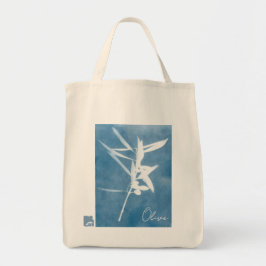 Olive Grove Natural Market Carrier Tote Tygkasse