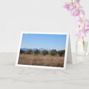 Olive Grove och Snowy Mountains Kort