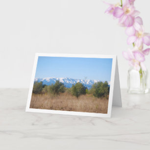 Olive Grove och Snowy Mountains Kort