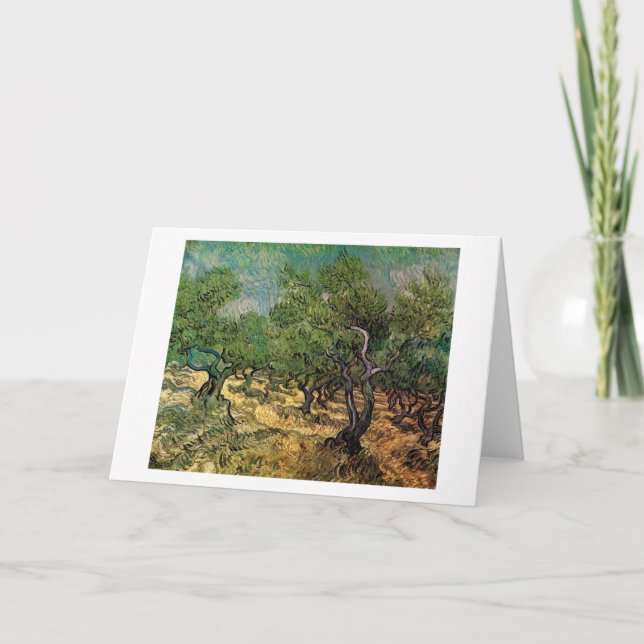 Olive Grove, Vincent van Gogh Kort (Framsida)