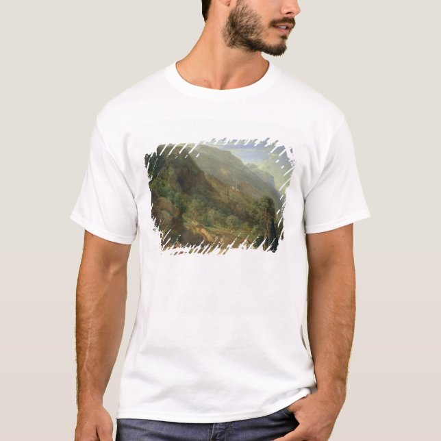 Olive Groves at Varenna, Sjö Como, Italien, 1861 ( T-shirt (Framsida)