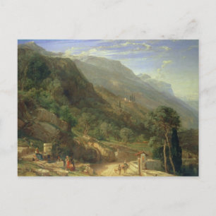Olive Groves at Varenna, Sjö Como, Italien, 1861 ( Vykort