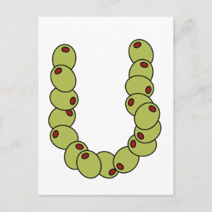 Olive, "I Kärlek You" Vykort