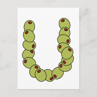 Olive, "I Kärlek You" Vykort