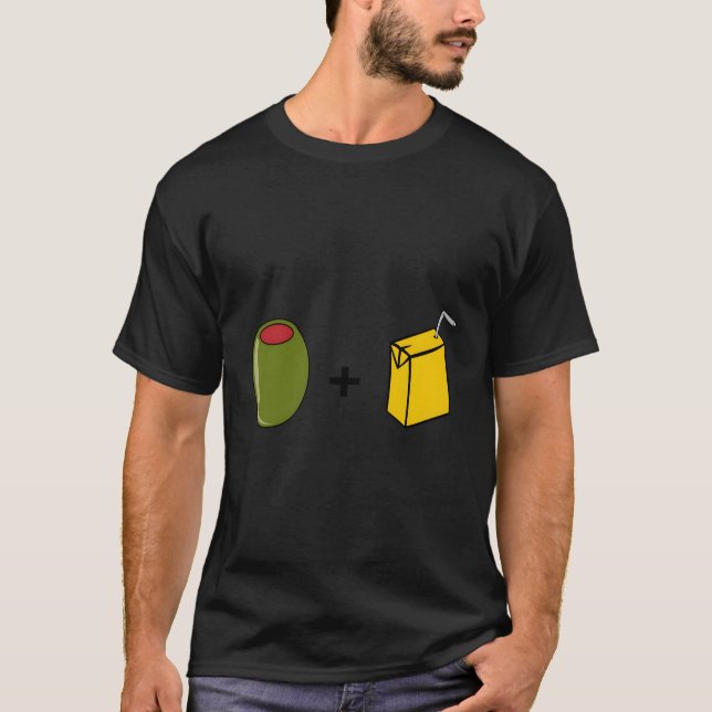 Olive Juice I Kärlek You T Shirt (Framsida)