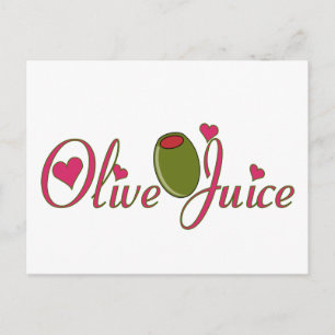 Olive Juice Vykort