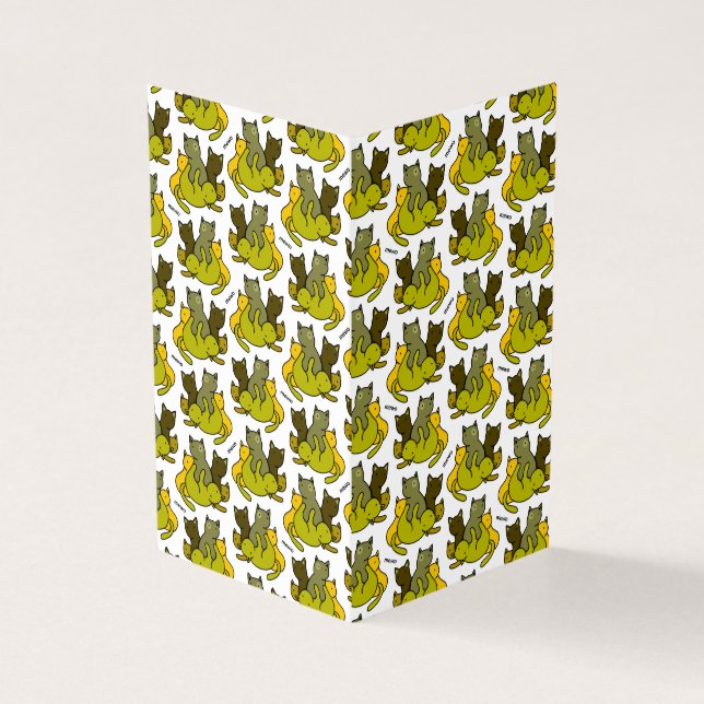 Olive kittens kort (Utsida)