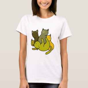 Olive kittens t shirt