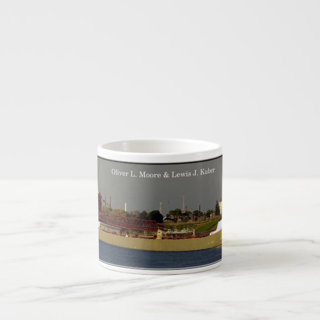 Olive L. Moore & Lewis J. Kuber espresso mugg Espressomugg (Framsidan)