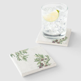 Olive Löv, den grekiska ön i Medelhavet Stenunderlägg