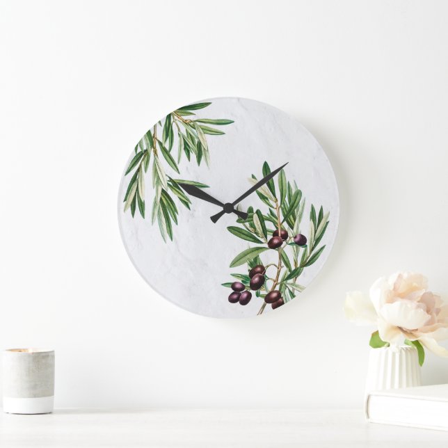 Olive Löv, den grekiska ön i Medelhavet  Stor Klocka (Hem)