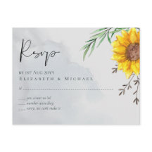 Olive Löv Sunblommor Rustic Bröllop