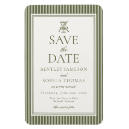 Olive Martini Tini Bit Closer Save the Date Magnet