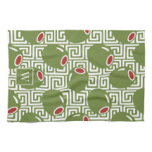 Olive Mediterranean Greek Key 