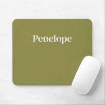 Olive-minimalistisk Personlig