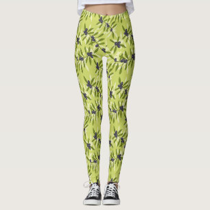 Olive Mönster Leggings