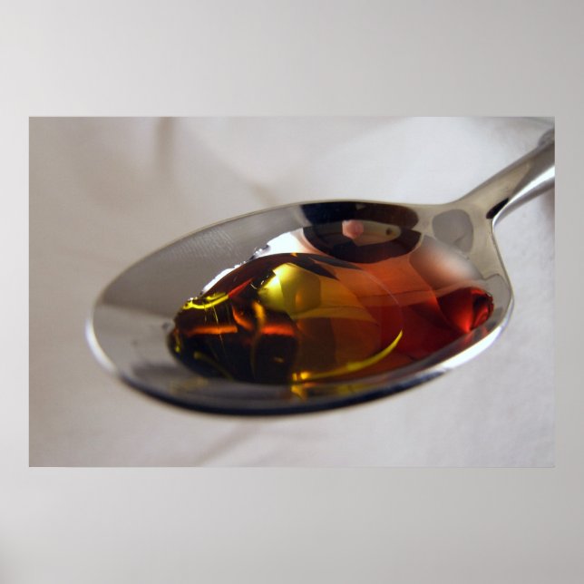 Olive Oli och Vinegar Poster (Framsidan)