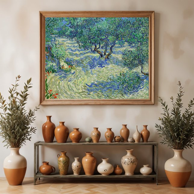 Olive Orchard, Vincent van Gogh Poster (Skapare uppladdad)
