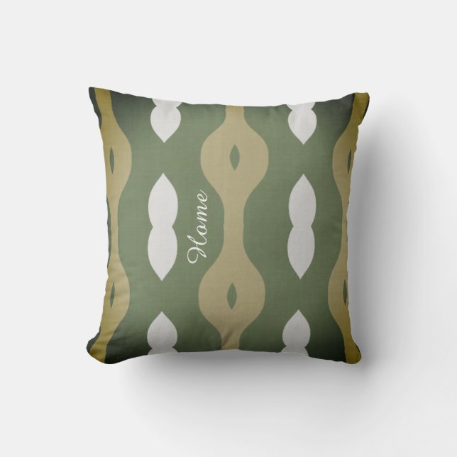 Olive Rhythm Nordic Atelier  Kudde (Framsida)