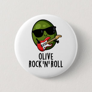 Olive Rock and roll Cute Rocker Olive Pun Knapp