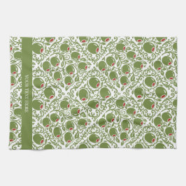 Olive Rustic Farmhouse French Country Kökshandduk