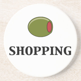 Olive Shopping Underlägg Sandsten