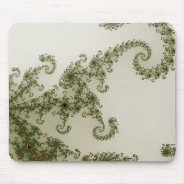 Olive Smoke Mousepad Musmatta (Framsidan)