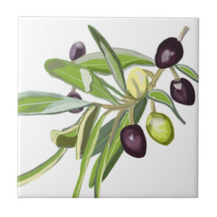 Olive Spray Kakelplatta