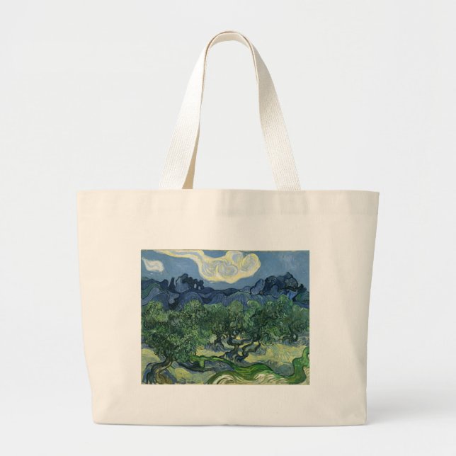 Olive Träd av Van Gogh Jumbo Tygkasse (Framsidan)