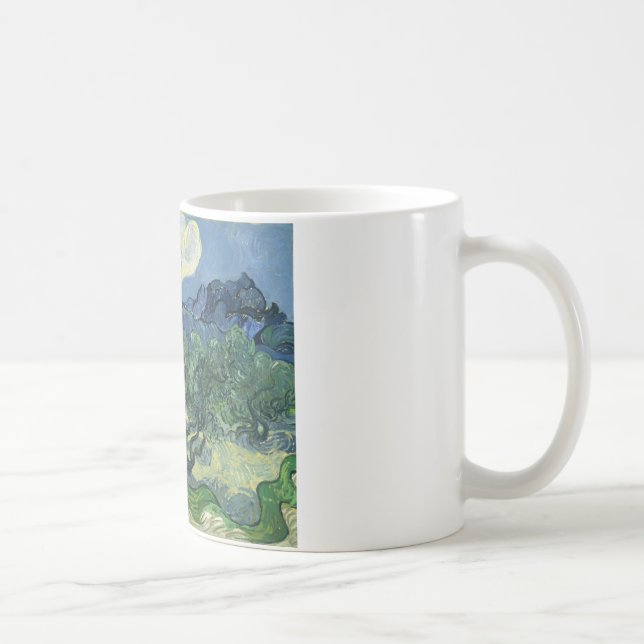 Olive Träd av Van Gogh Kaffemugg (Höger)