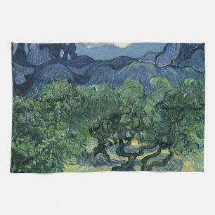Olive Träd av Van Gogh Kökshandduk