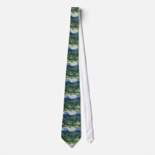 Olive Träd av Van Gogh Neck Tie Slips
