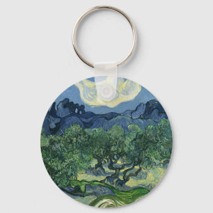 Olive Träd av Van Gogh Nyckelring