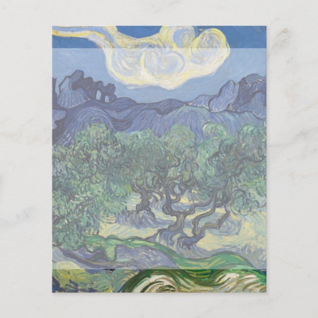 Olive Träd av Vincent Van Gogh (Framsida)