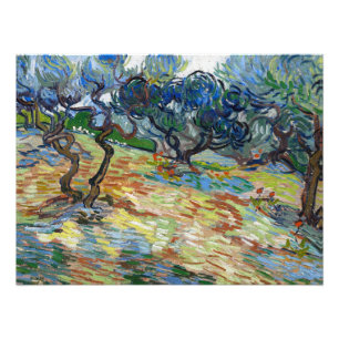 Olive Träd av Vincent van Gogh Fototryck