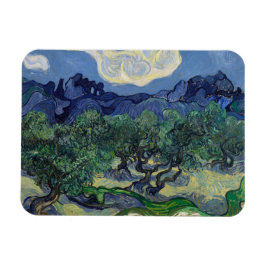 Olive Träd av Vincent Van Gogh Magnet