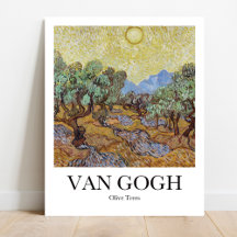 Olive Träd av Vincent van Gogh