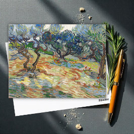 Olive Träd av Vincent Van Gogh Vykort