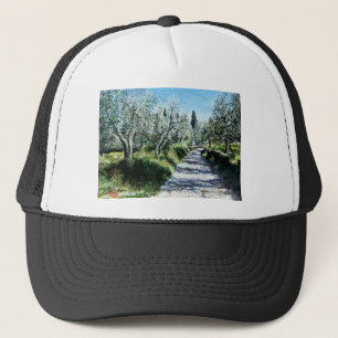 OLIVE TRÄD I TUSCANY LANDSCAPE TRUCKERKEPS