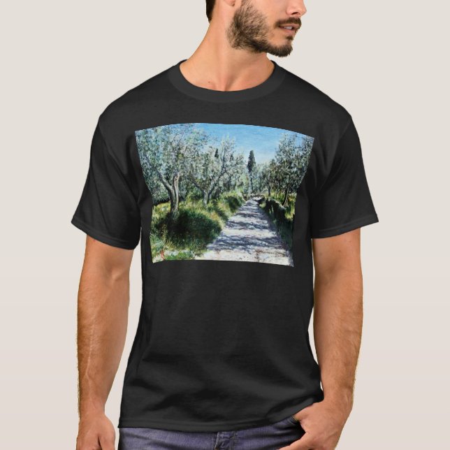 OLIVE TRÄD I TUSCANY TEE (Framsida)