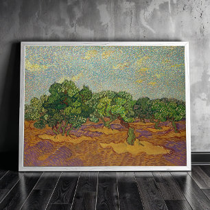Olive Träd, Van Gogh Poster