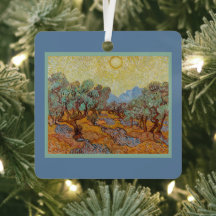 Olive Träd Vincent Van Gogh Impressionistisk repli