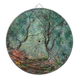 Olive Träd Wood in the Moreno Gardens (av Monet) Darttavla
