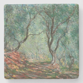 Olive Träd Wood in the Moreno Gardens (av Monet) Stenunderlägg
