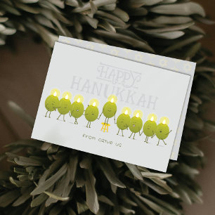 Olive US Hanukkah Card Julkort