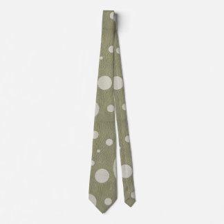Olive & White Spots and Dots Slips