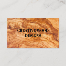OLIVE WOOD AFFÄRSKORT VISITKORT