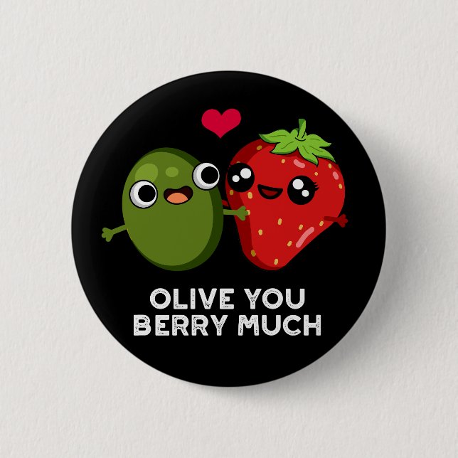 Olive you Berry Müch Müit Pun Mörk BG Knapp (Framsida)